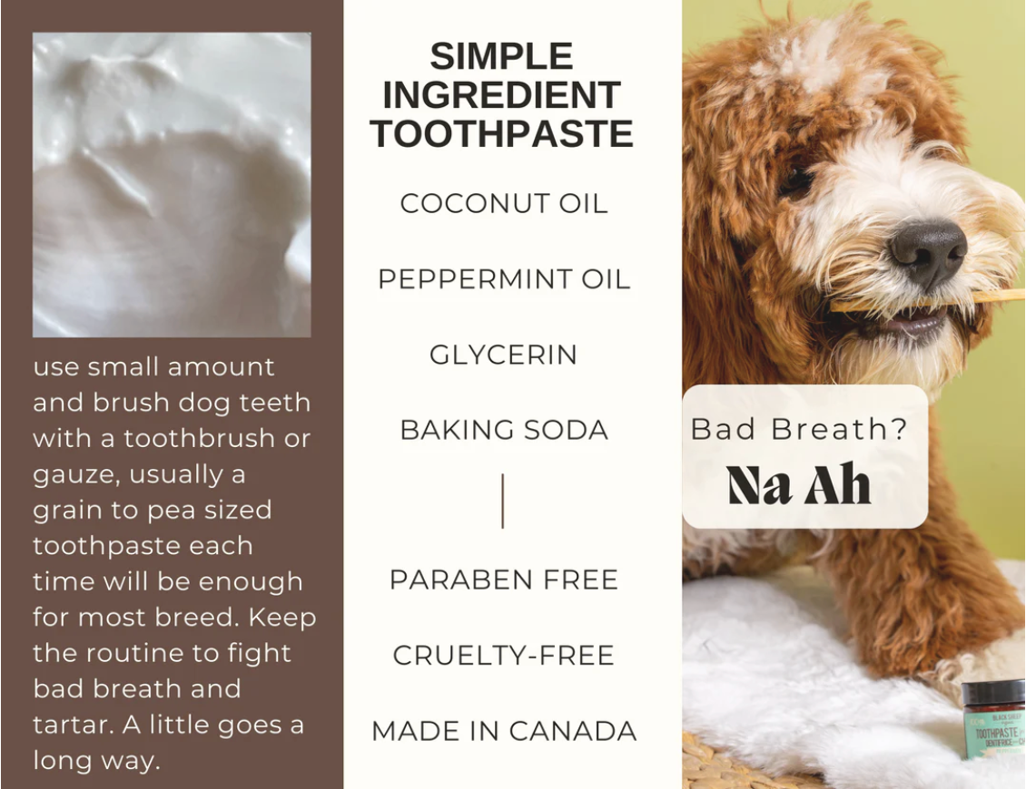 BLACK SHEEP ORGANICS TOOTHPASTE FOR DOGS